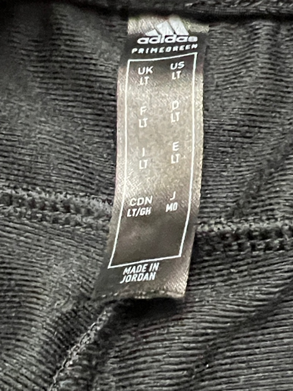 Adidas men’s track pants.  Size LT - Picture 4 of 4
